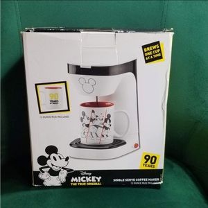 Mickey Mouse Coffee Maker w/ Ceramic Mug